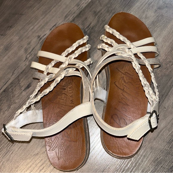 Blowfish Sandals. Worn for my rehearsal dinner. - Picture 3 of 4